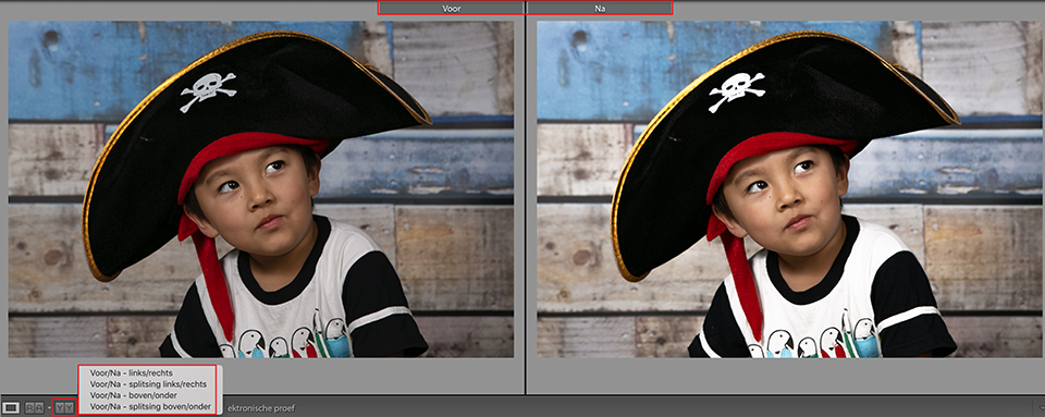 Lightroom - voor en na Lightroom - voor en na