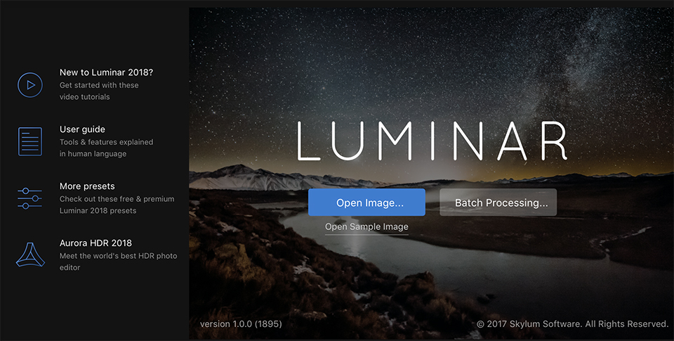 Luminar 2018