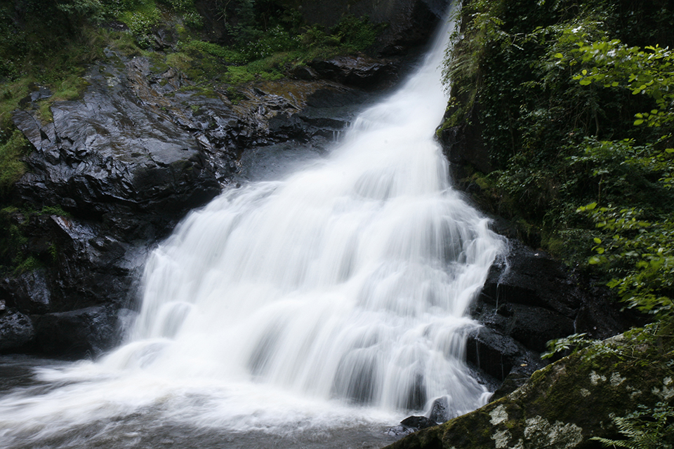 Melkachtig waterval Melkachtig waterval