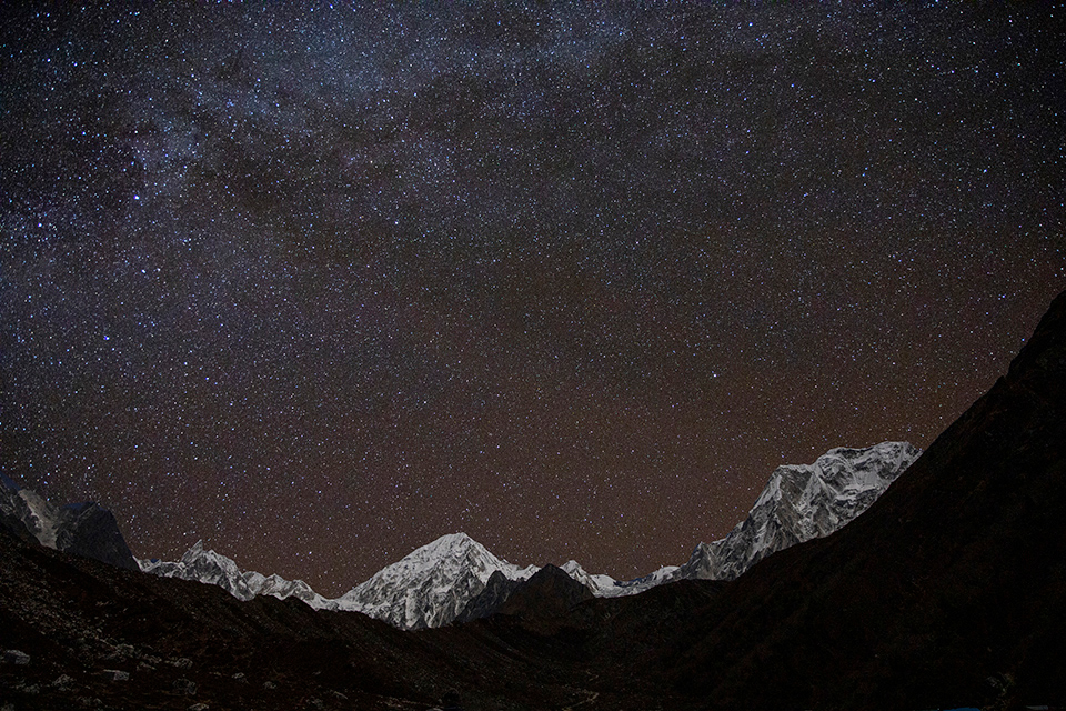 Melkweg manaslu nepal