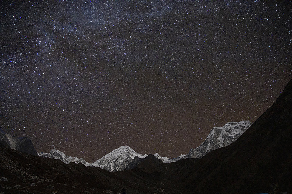 Melkweg manaslu trekking nepal