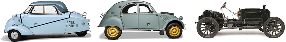 Messerschmitt citroen 2cv napier 100 hp