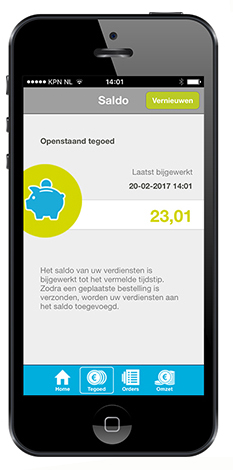 Mobiele app nieuw Mobiele app nieuw
