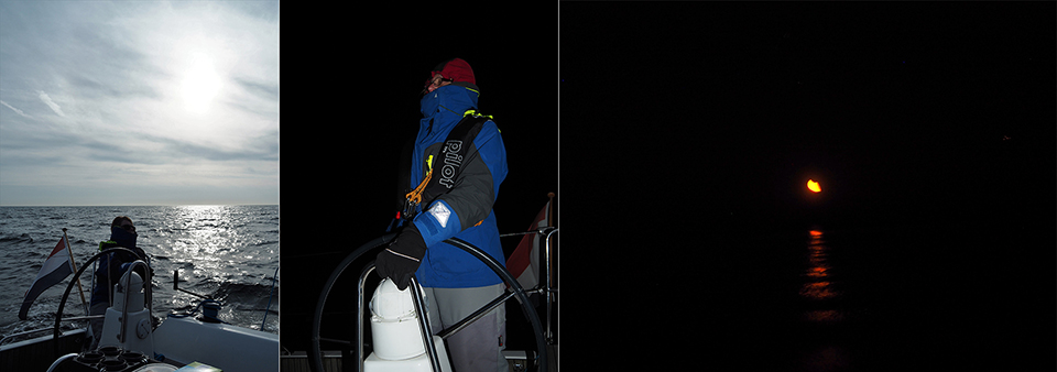 Nacht op zee. Interactie foto (3)