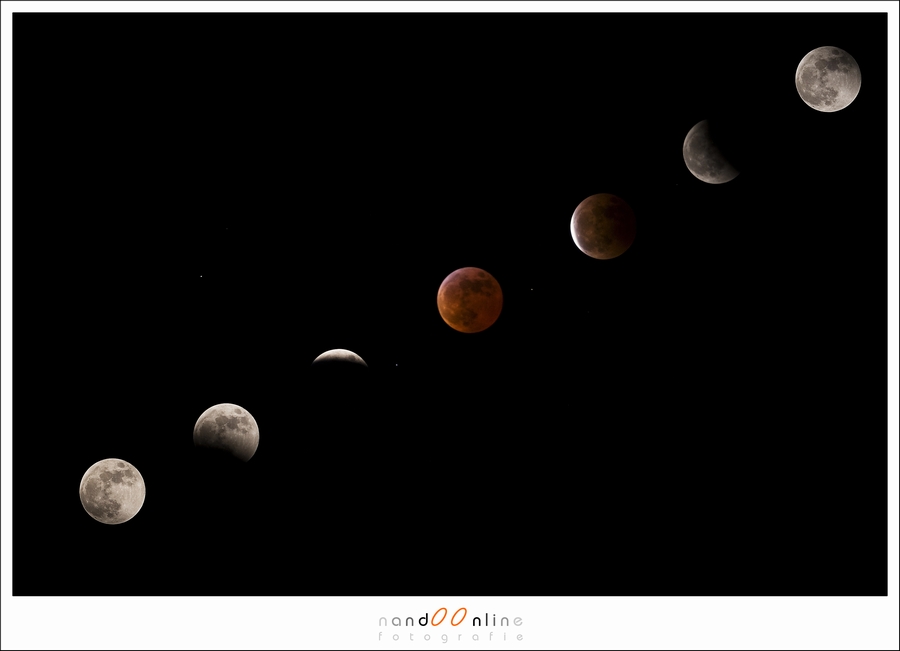 Maansverduistering door Nando Harmsen