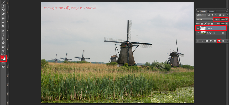 Nieuwe penseel gebruiken Nieuwe penseel gebruiken