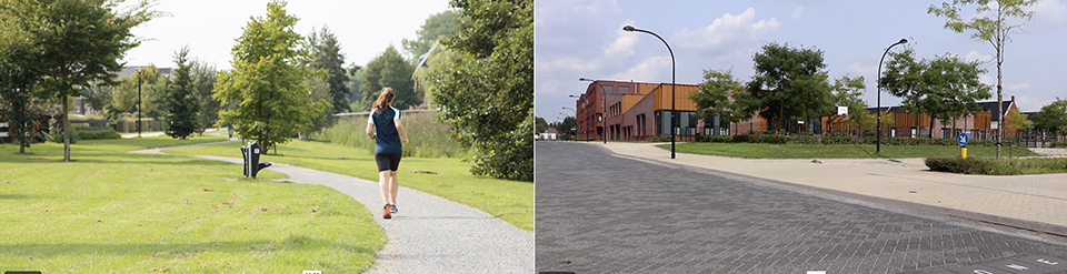 Omgeving school park in de buurt