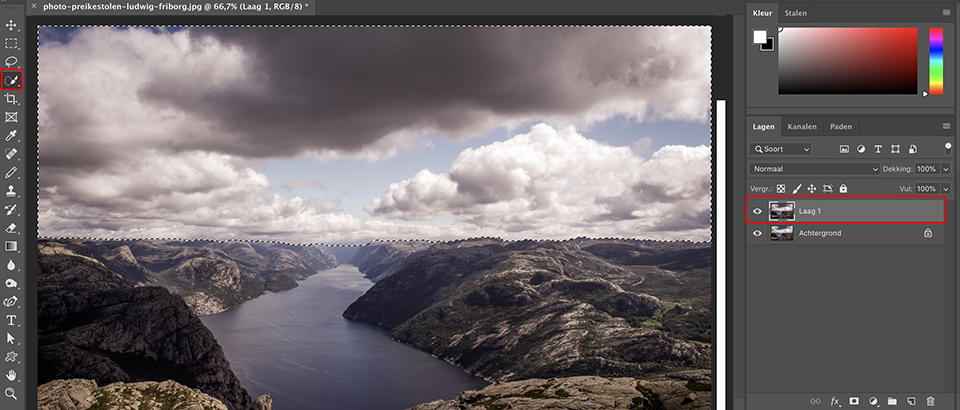 Preikestolen bewegende wolken Preikestolen bewegende wolken