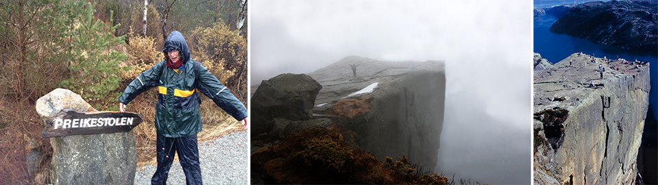 Preikestolen slecht mooi weer Preikestolen slecht mooi weer