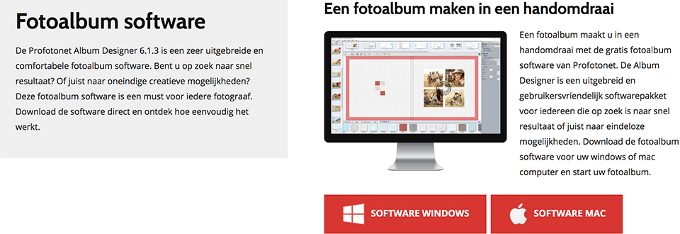 Profotonet - PC of Mac software installeren