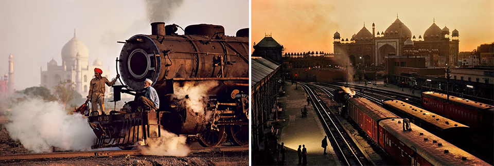 Steve mccurry trains