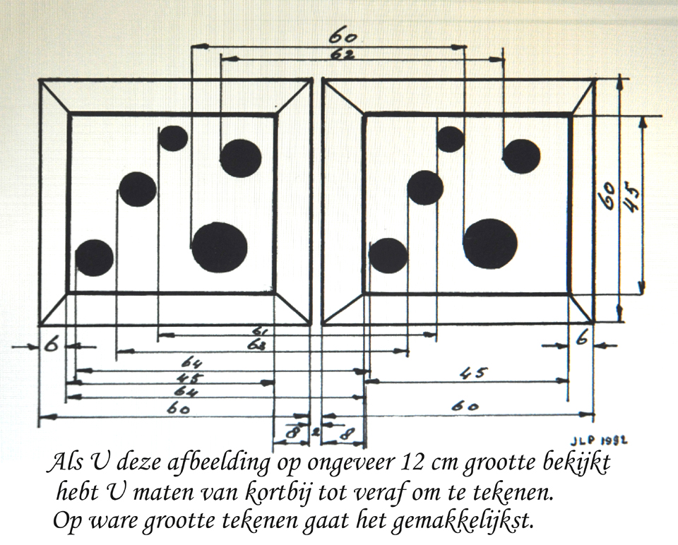 Teken maten