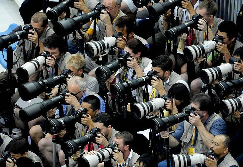 Too many photographers Too many photographers
