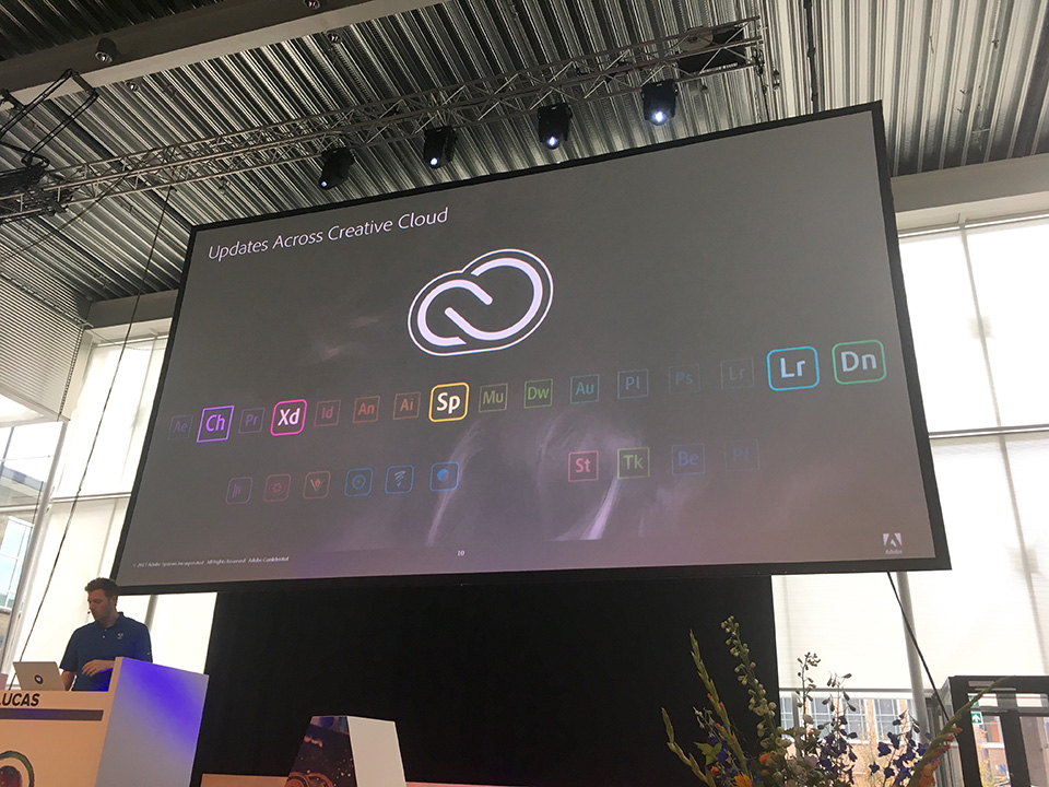 Updates across creative cloud