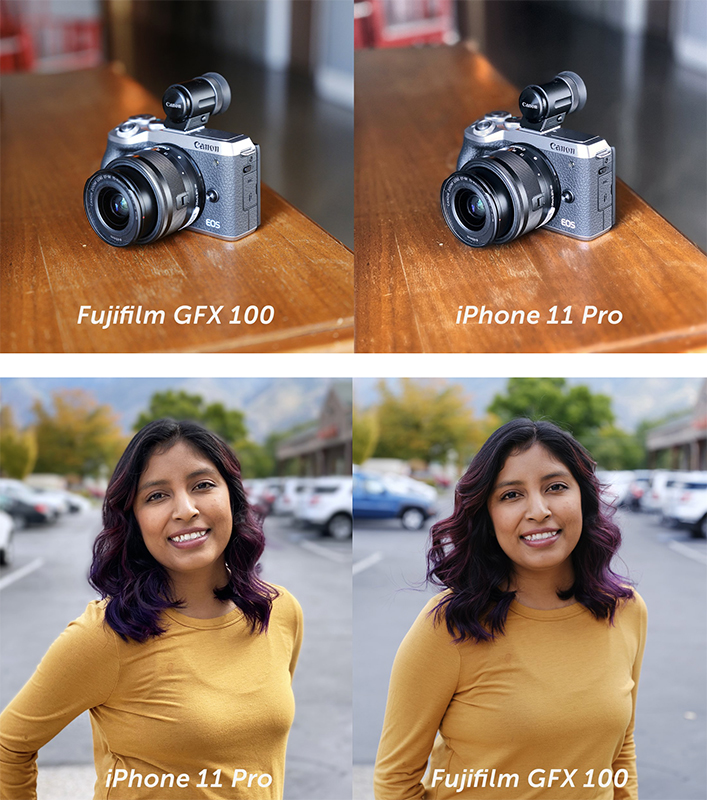 Vergelijking iphone11 en fujifilm gfx 100 Vergelijking iphone11 en fujifilm gfx 100