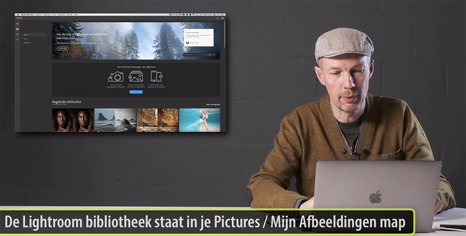 Waar staat de Lightroom bibliotheek