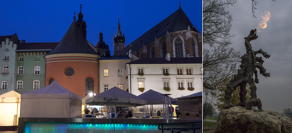 Wawel burcht en Wawel draak