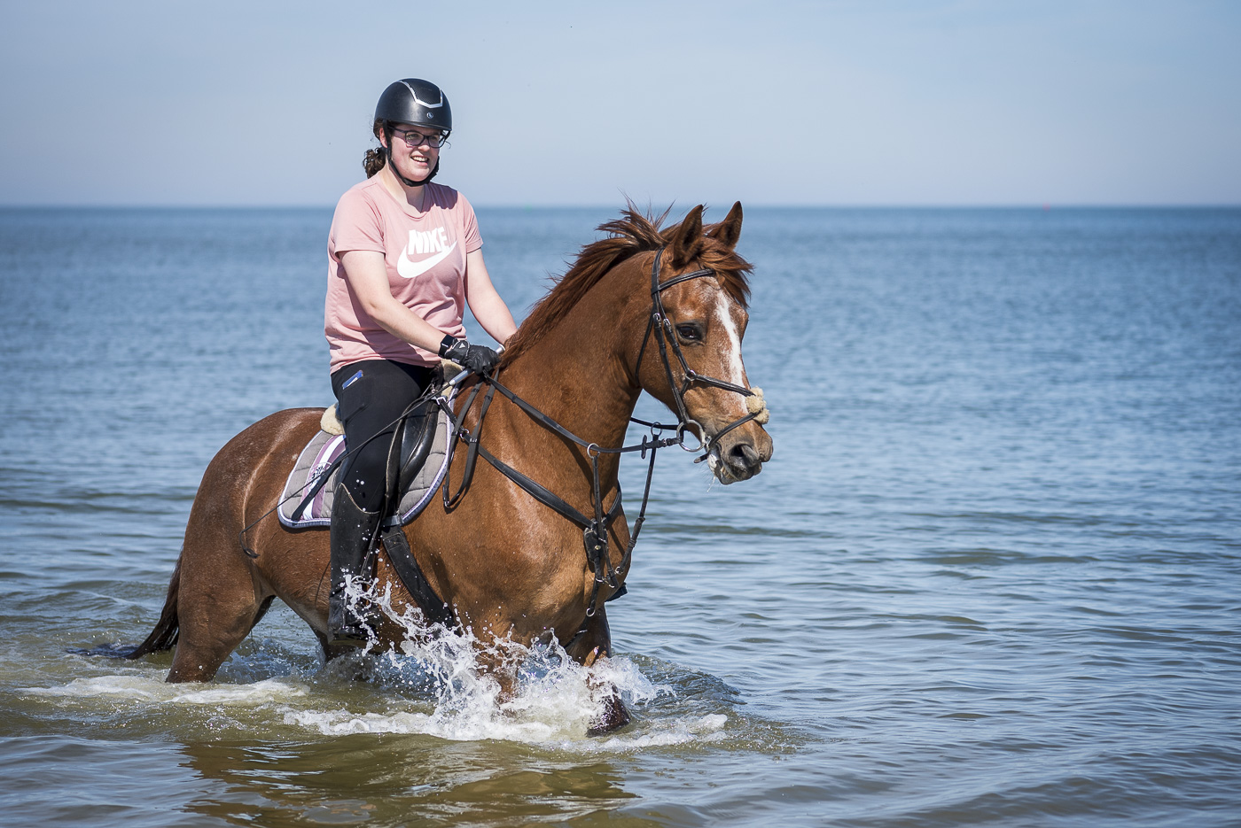 Marloes en Pleasure aan zee