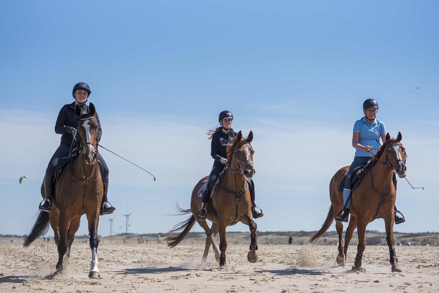 Marloes en Pleasure aan zee