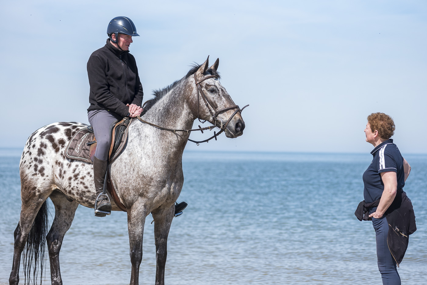 Marloes en Pleasure aan zee, 18 4 2022 3291