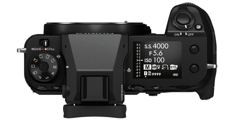 GFX100S bovenkant GFX100S bovenkant