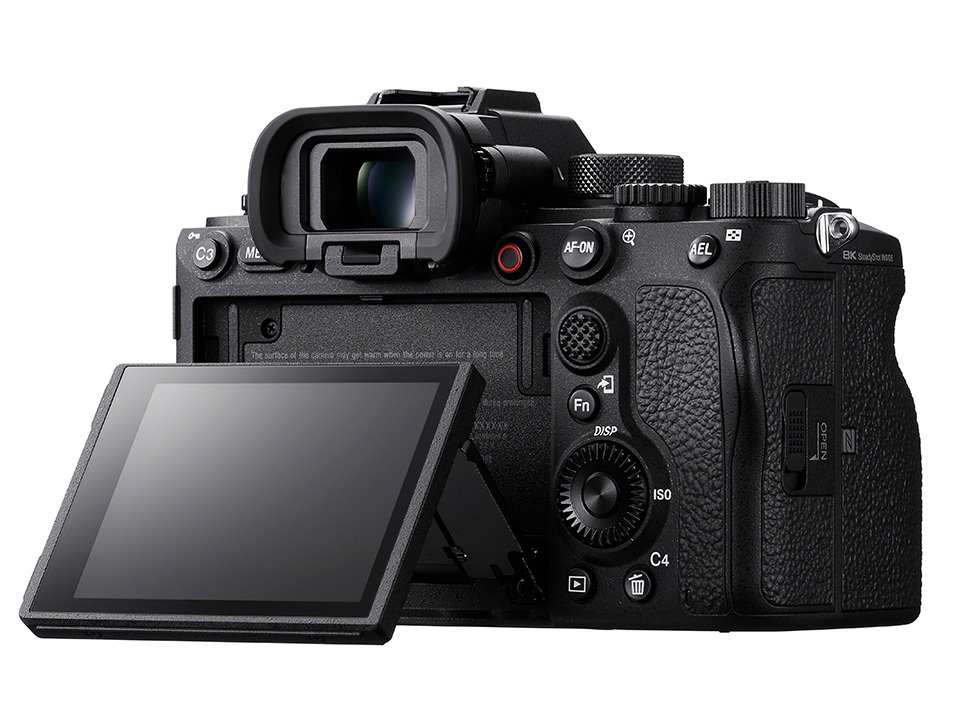 Sony A1 achterkant Sony A1 achterkant