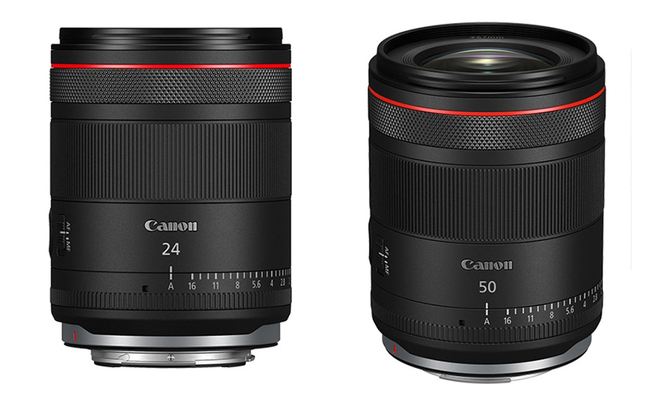 Canon RF 24mm 50mm vcm Canon RF 24mm 50mm vcm