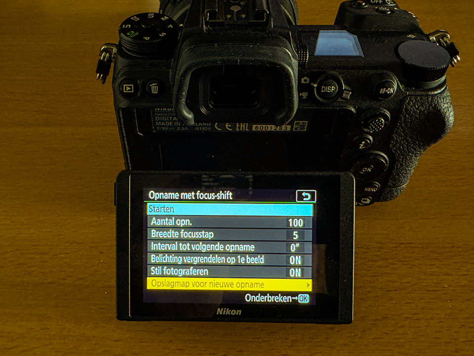Nando 2025 nieuwe map nikon