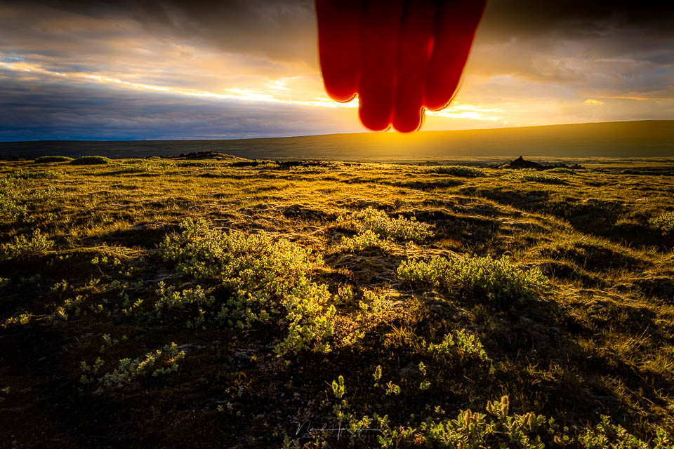 Nando HDR met hand