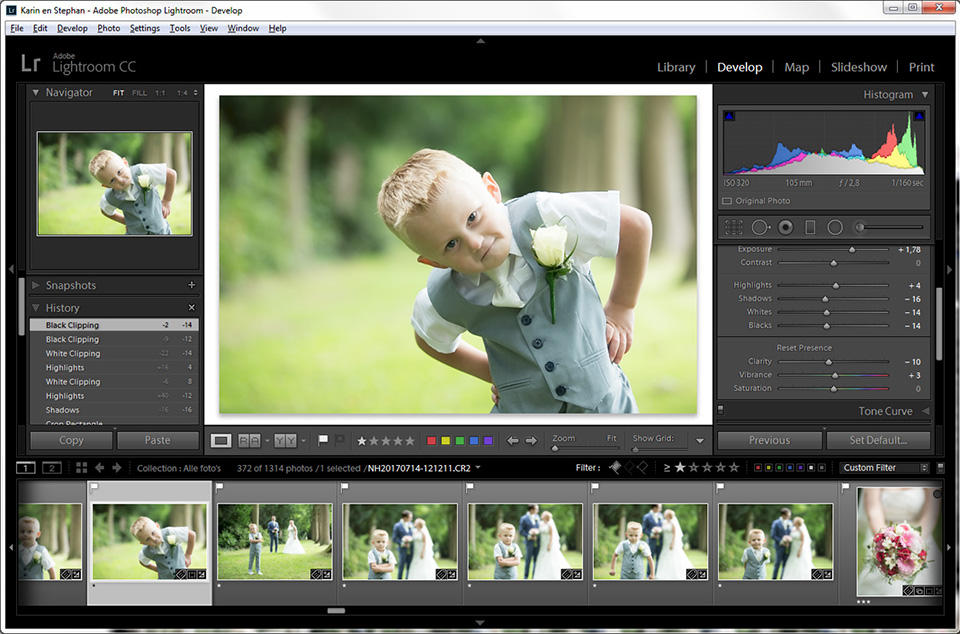 Nando Lightroom bewerken