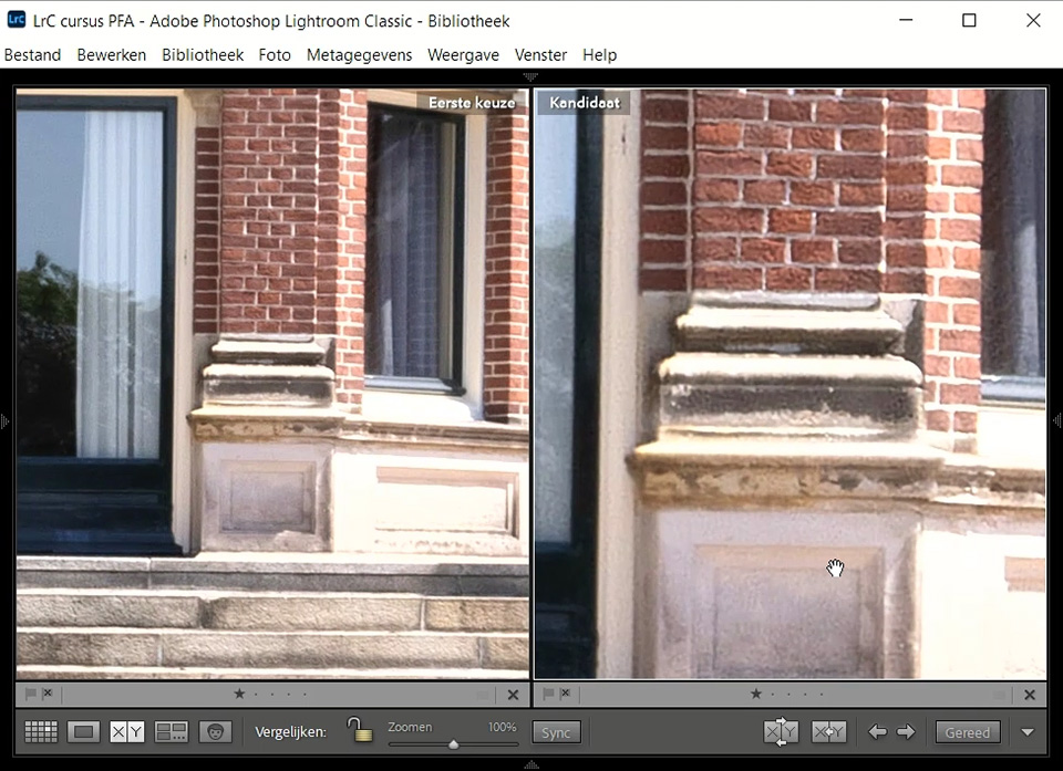 Lightroom superresolutie