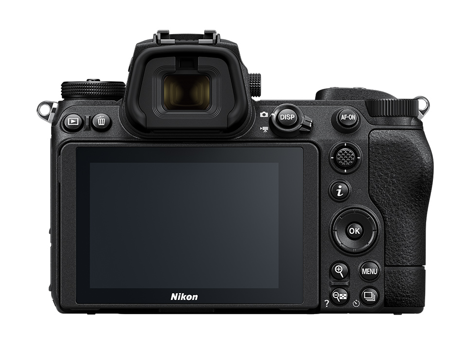 Nikon Z7 mark II achterzijde