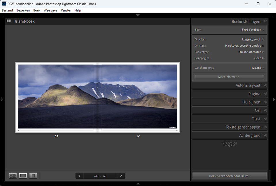 Review: Blurb via Lightroom Classic -