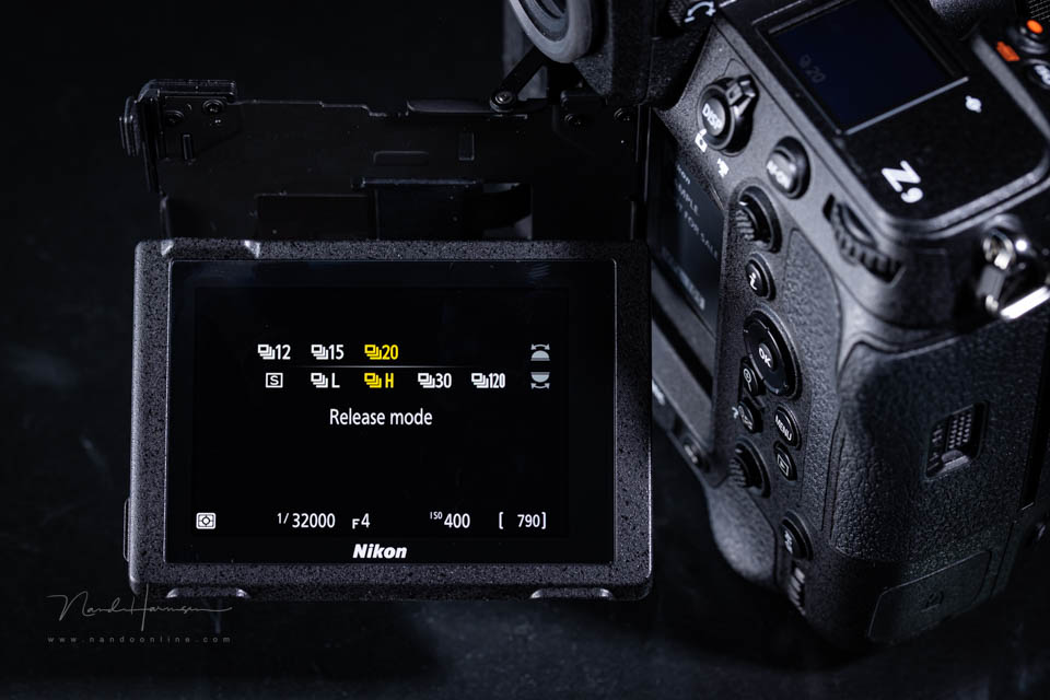 Nando camera snelheid