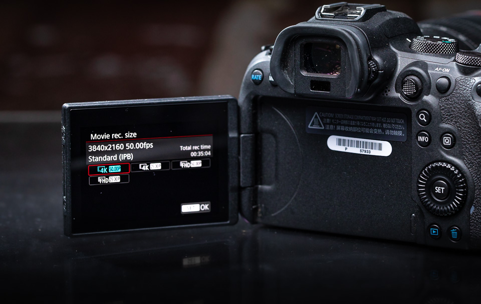 Nando canon eos r6 filmfuncties Nando canon eos r6 filmfuncties