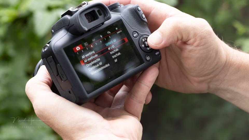 Nando canon menu gebruiken Nando canon menu gebruiken