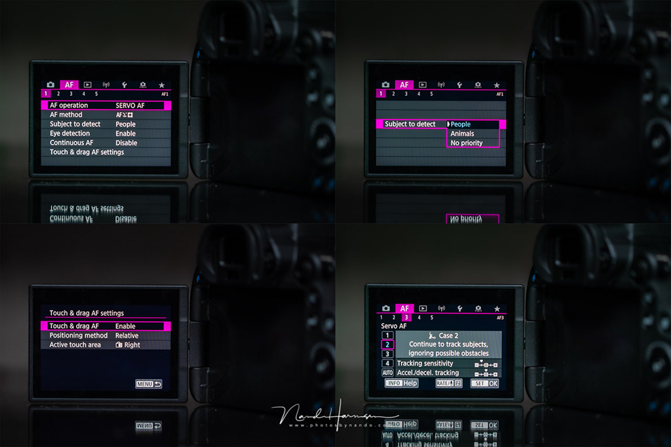 Nando eos r5 menu 02 Nando eos r5 menu 02