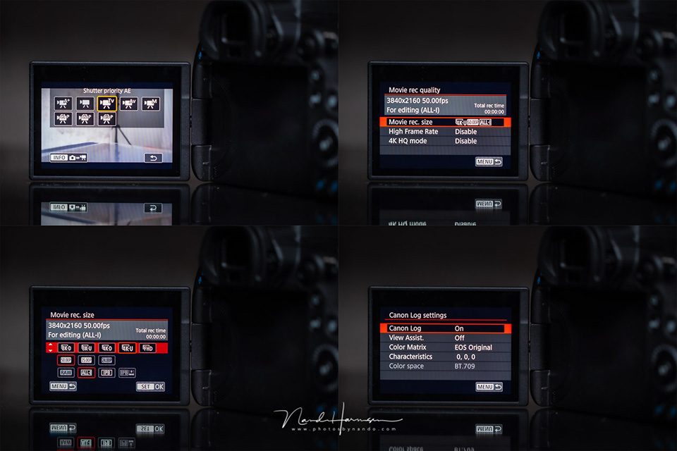 Nando eos r5 menu 04 Nando eos r5 menu 04