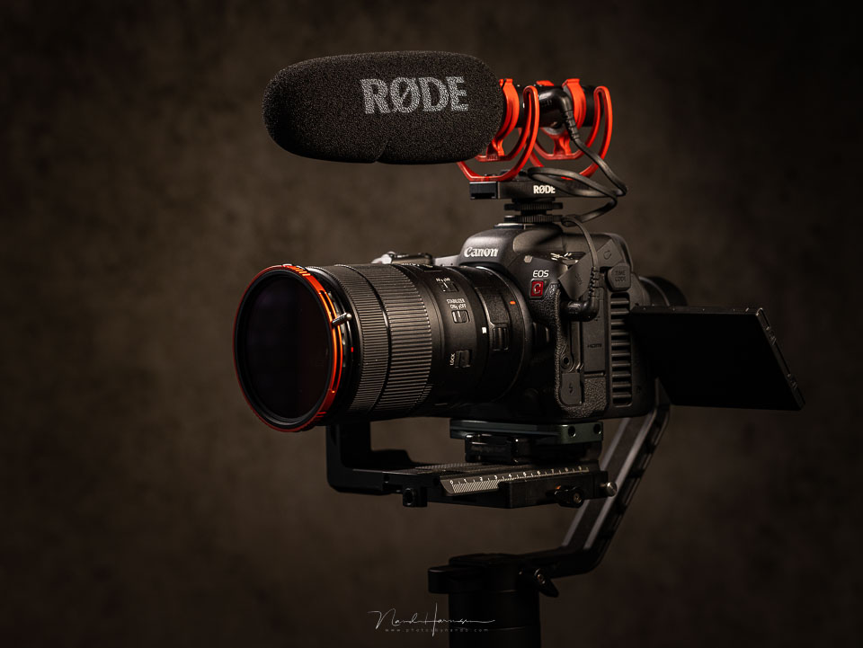 Nando eos r5c gimbal setup