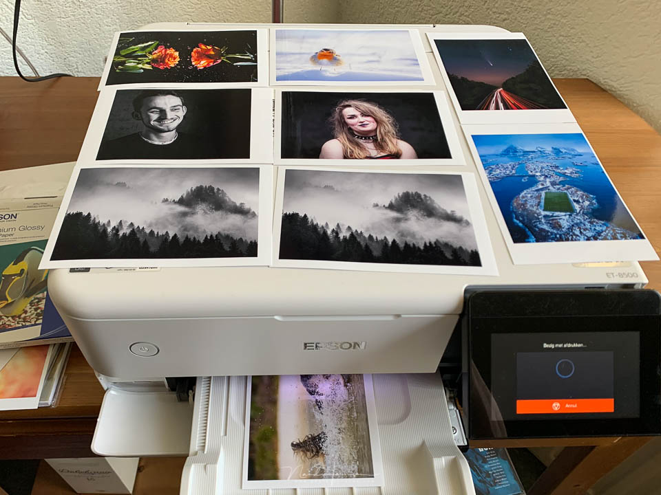 Nando epson et8500 ecoprint printen