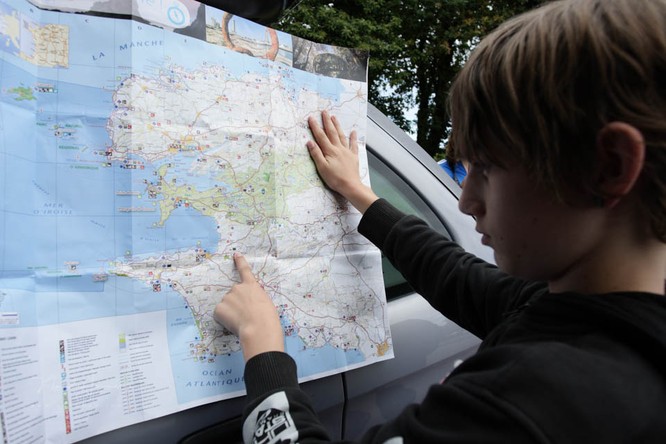 Nando informatiebord kaart