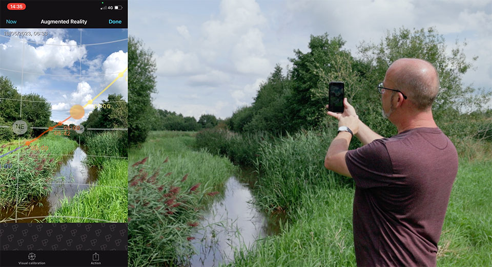 Nando photopills ar gebruik