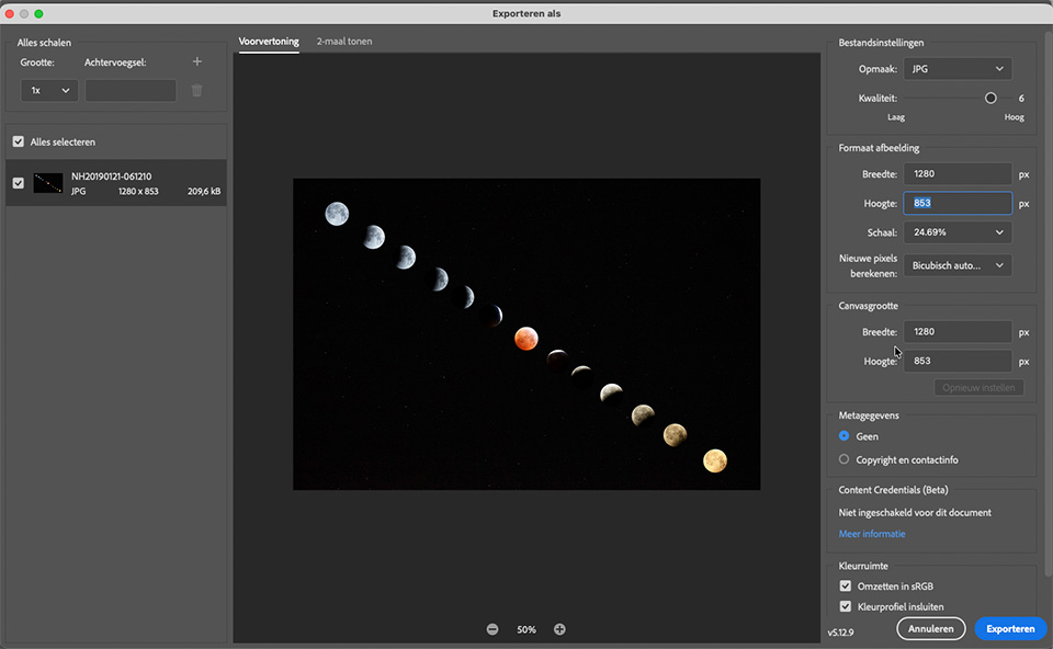 Nando photoshop export