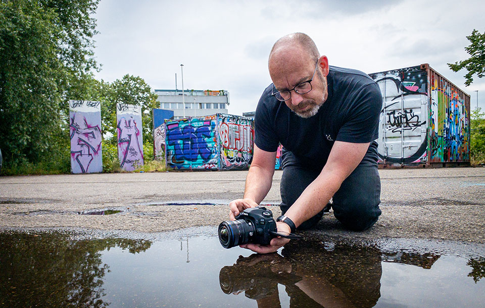 Nando reflecties aan het werk