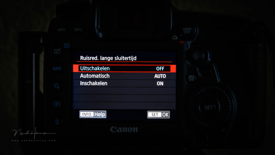Nando ruisreductie LS Canon