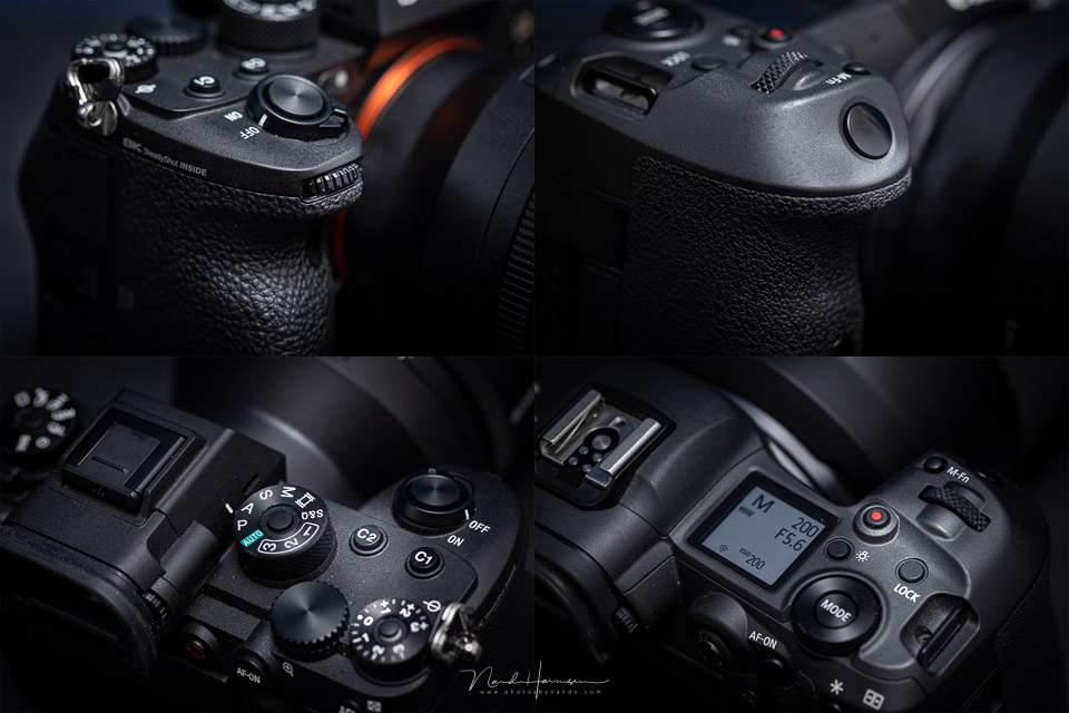 Nando sony a1 canon eos r5 details