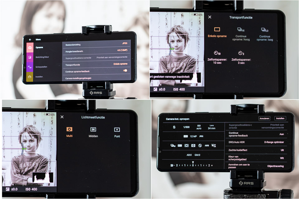 Nando sony xperia5III cam instellingen Nando sony xperia5III cam instellingen