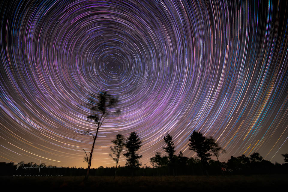 Nando sterrensporen rotatie aarde
