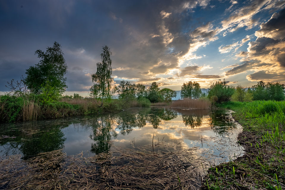 Nando zonsondergang berkendonk