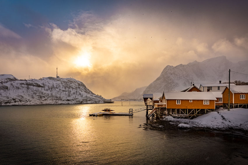 Nando zonsondergang sakrisoy